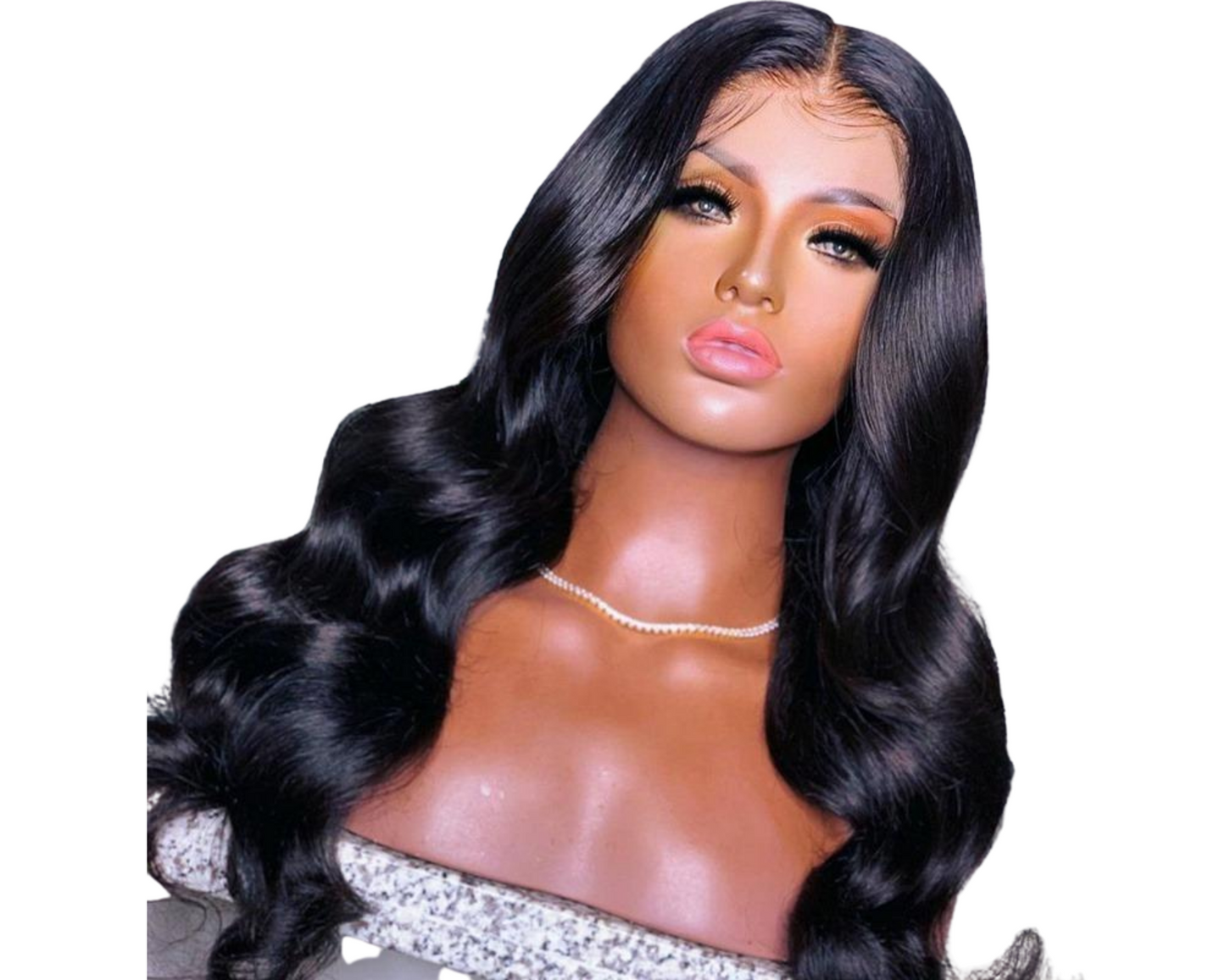 Transparent Lace Front wig Body Wave Human hair