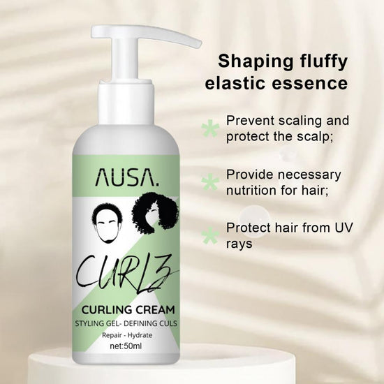 Curl Boost Defining Cream 50ml Curls Hair Booster Products Instant Effect Drying Frizz Control Hair Style Setting Cream