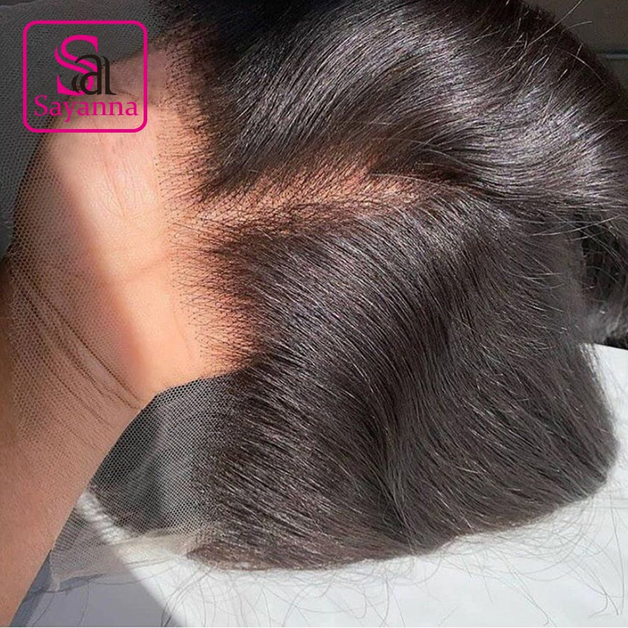Invisible HD Lace Frontal Closures 5x5 Lace Closure Straight Remy Human Hair With Baby Hair Melt Skins 4x4 HD Lace For Women