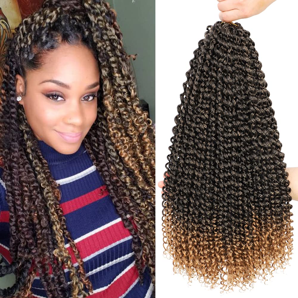 Sambriad Passion Twist Hair 18 Inch Synthetic Crochet Hair Pretwisted Crochet Braids For Black Women Goddess Bohemian Extensions