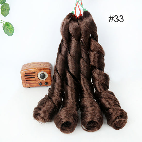 Edalina Yaya Pony West African Inspire Pre-stretched hot water set 24". 2 bundles in a pack.