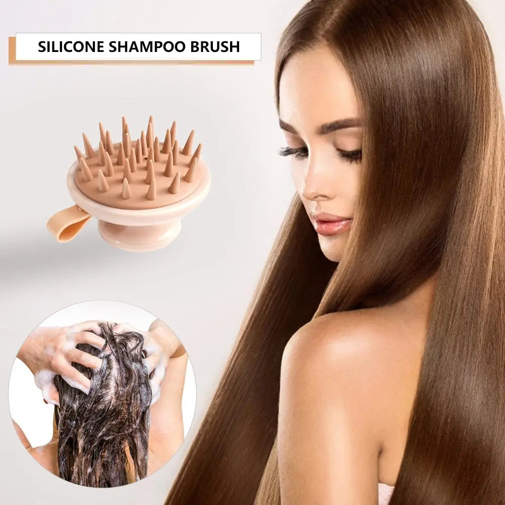 Handheld Scalp Massaging Shampoo Brush